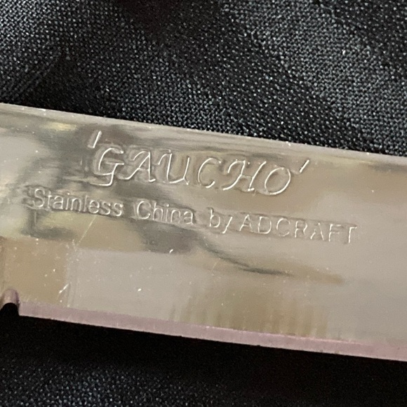 Vintage Gaucho Stainless by Adcraft Steak Knives 6 - Picture 6 of 6